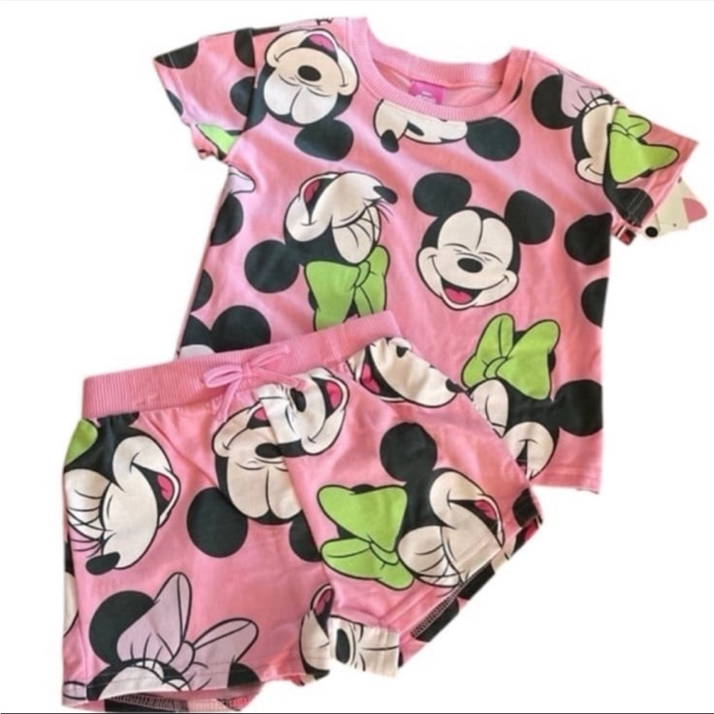 Girls 5T Minnie Short Set